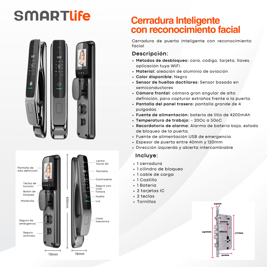 Cerradura Inteligente con Reconocimiento Facial