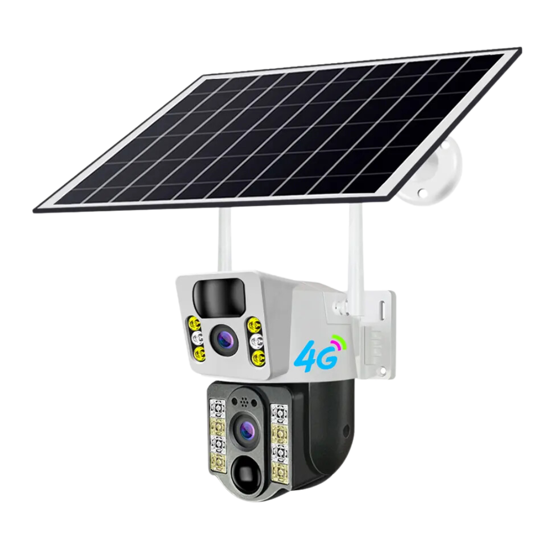 Doble Cámara Solar 4G