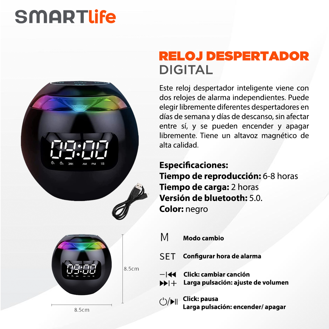 Reloj Despertador Digital