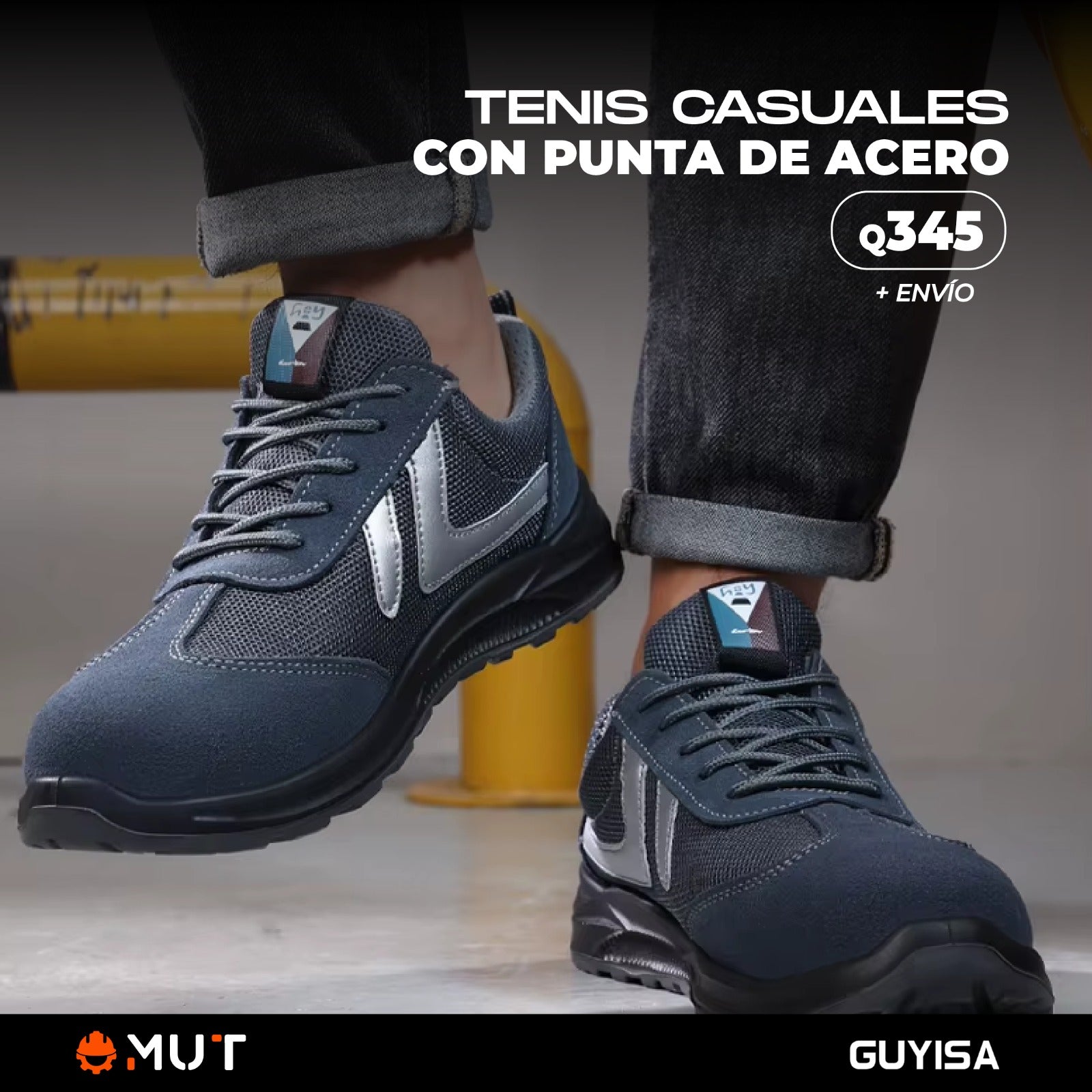 Tenis de seguridad casual Guyisa