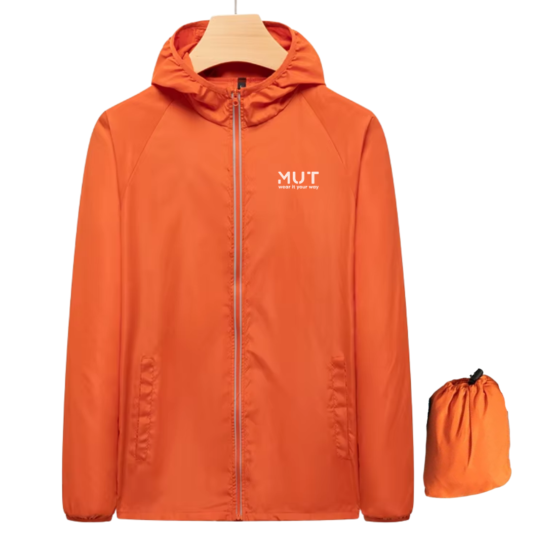 Rompevientos Impermeable Unisex con bolsa MUT