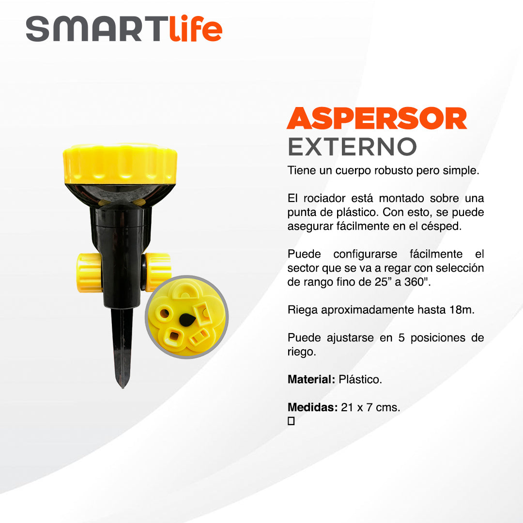 Aspersor Externo