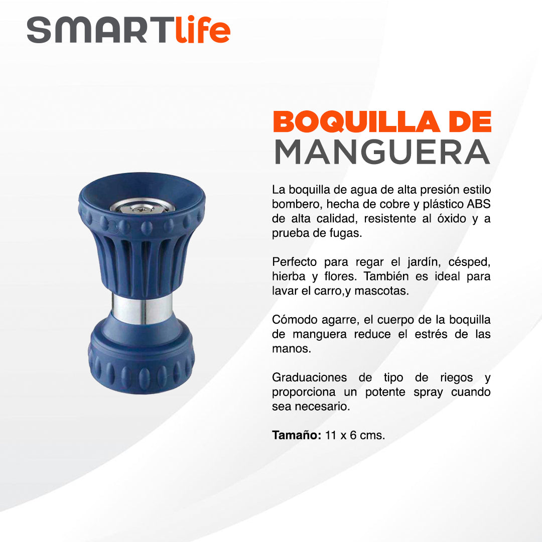 Boquilla de Presión Estilo Bombero