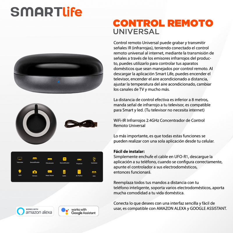 Control remoto universal
