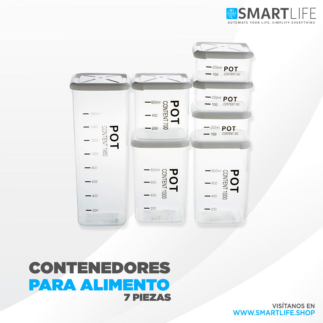 Contenedores para Alimento - SmartLife Guatemala