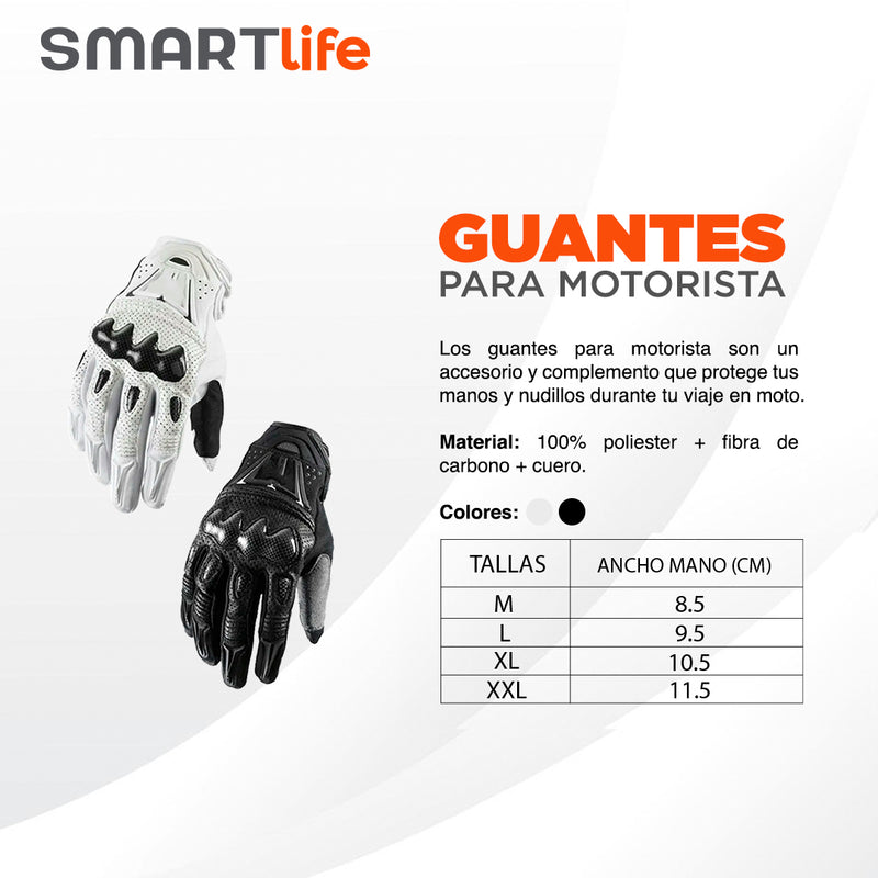 Guantes para motorista - SmartLife Guatemala