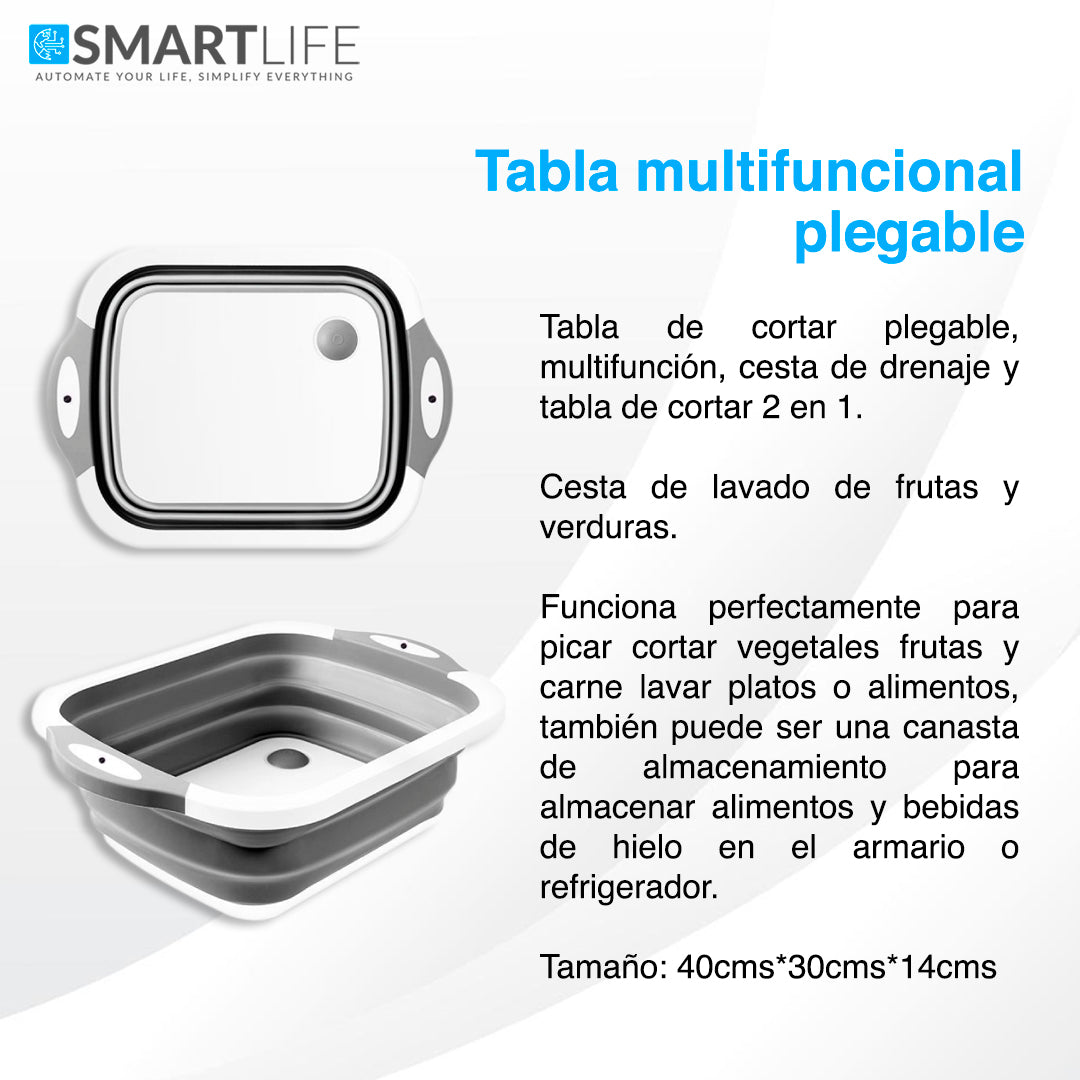 Tabla Multifuncional Plegable - SmartLife Guatemala