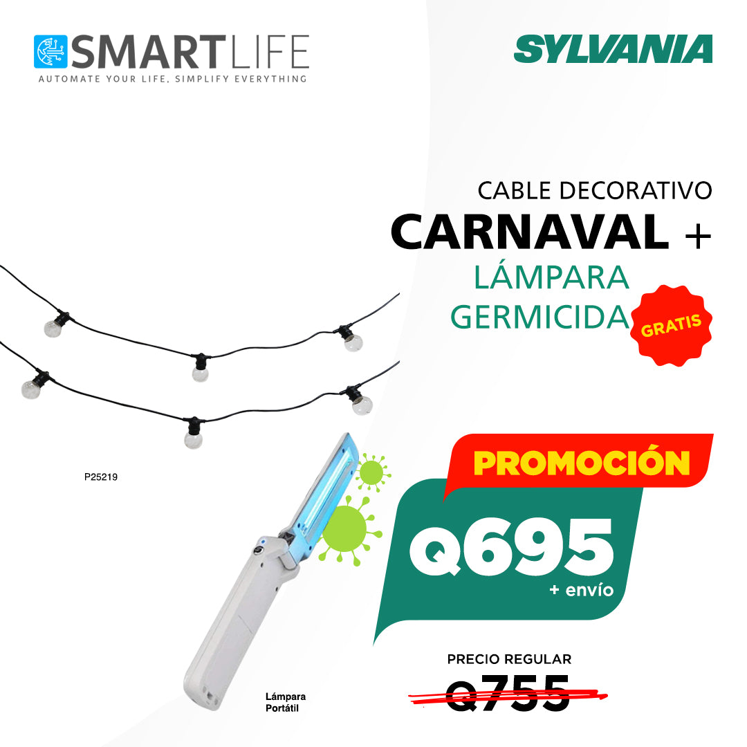 SYLVANIA CABLE DECORATIVO CARNAVAL - SmartLife Guatemala