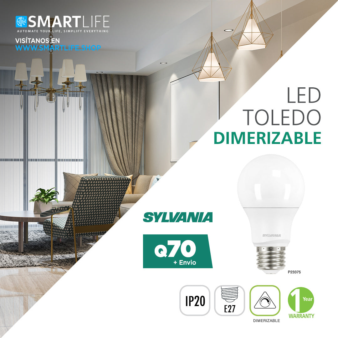 SYLVANIA LED TOLEDO DIMERIZABLE - SmartLife Guatemala