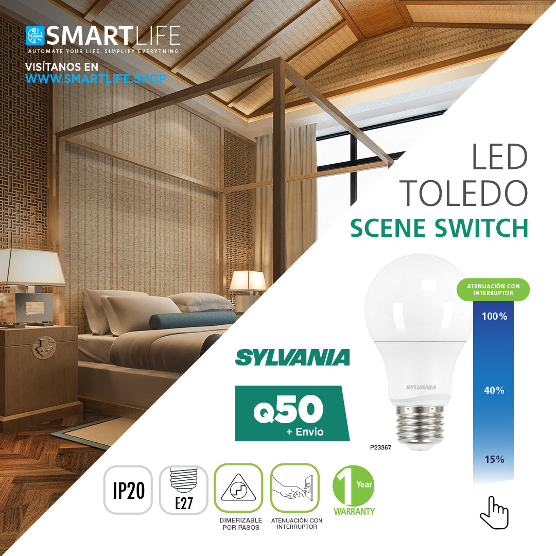 SYLVANIA LED TOLEDO SCENE SWITCH - SmartLife Guatemala