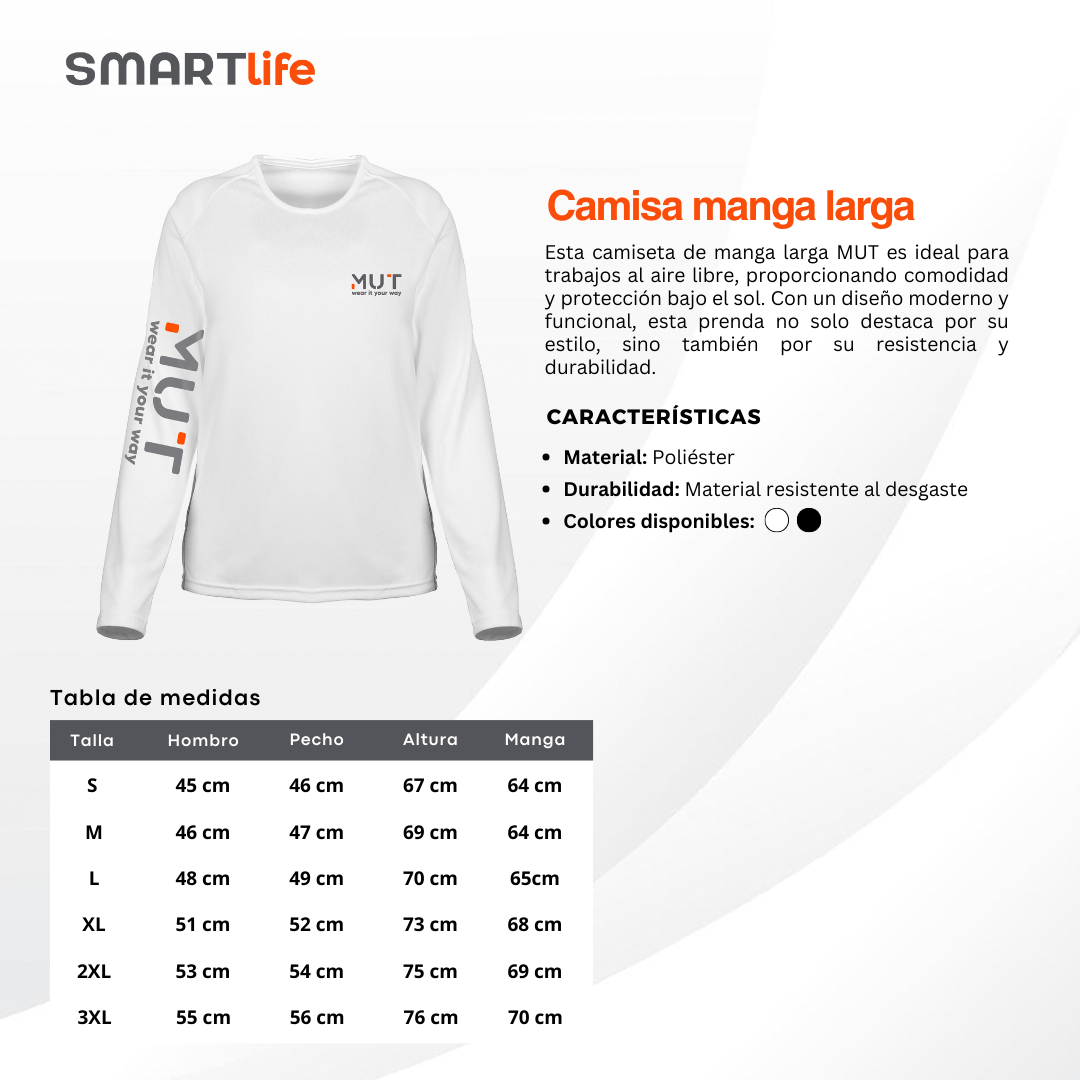 Camisa Manga Larga MUT