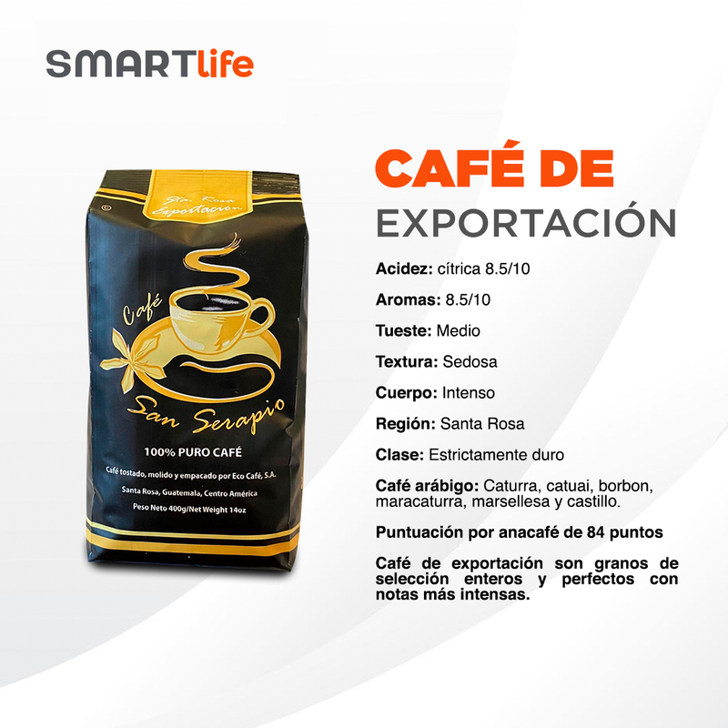 Café Exportación San Serapio.
