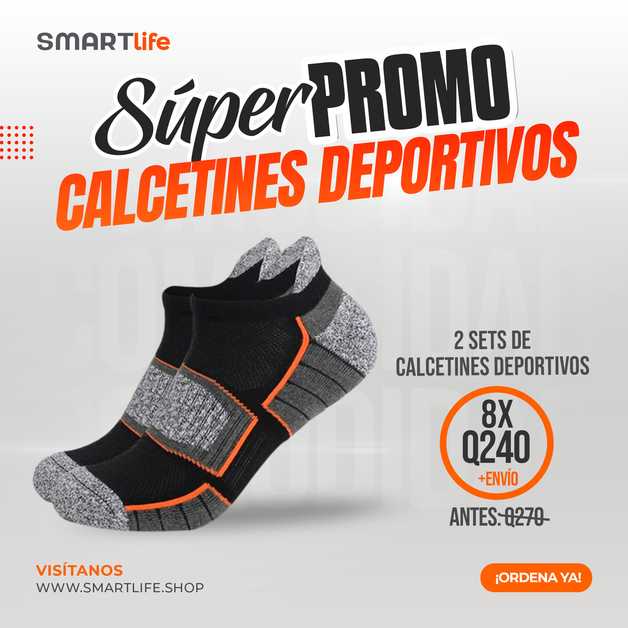 Calcetines cortos deportivos