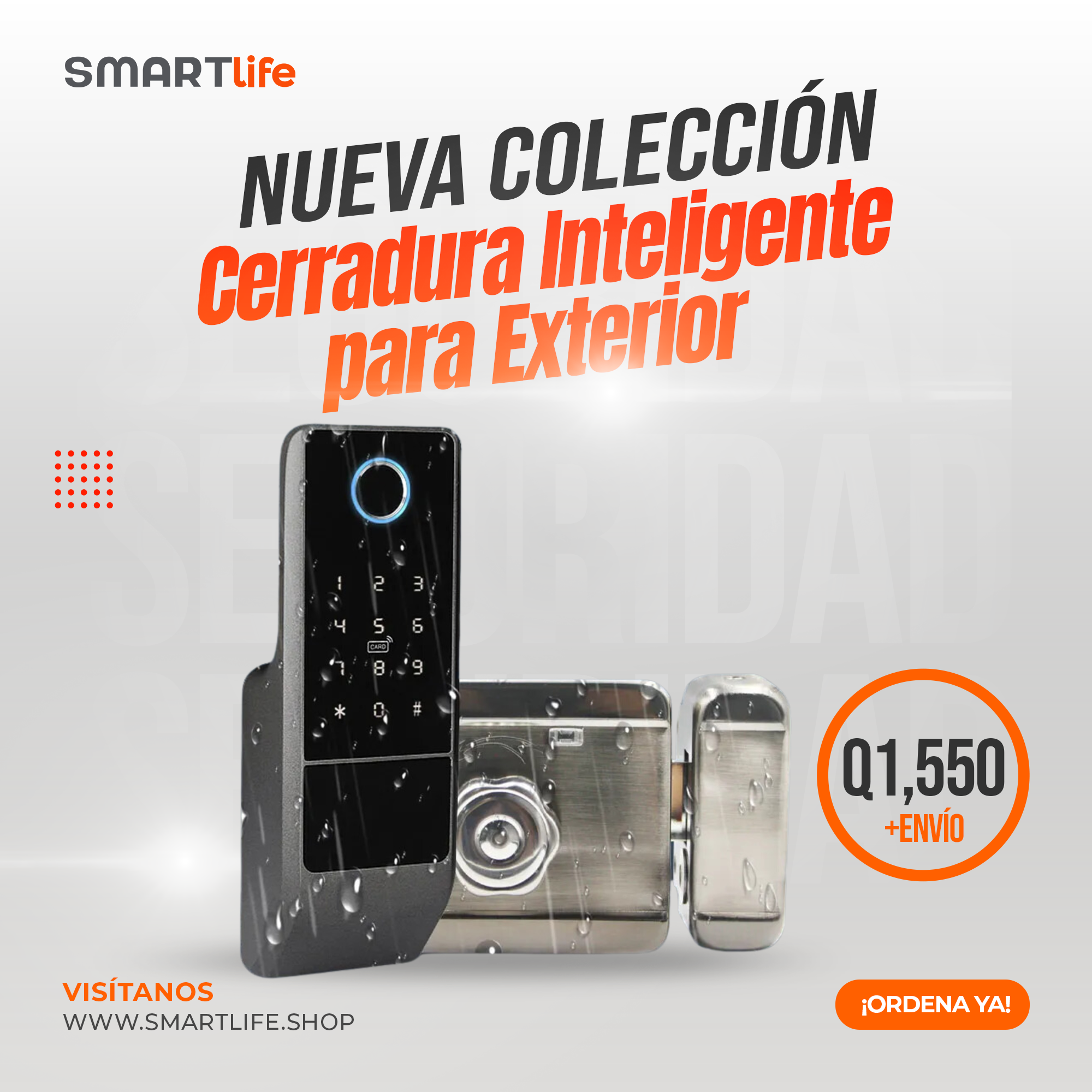 Cerradura Inteligente para Exterior