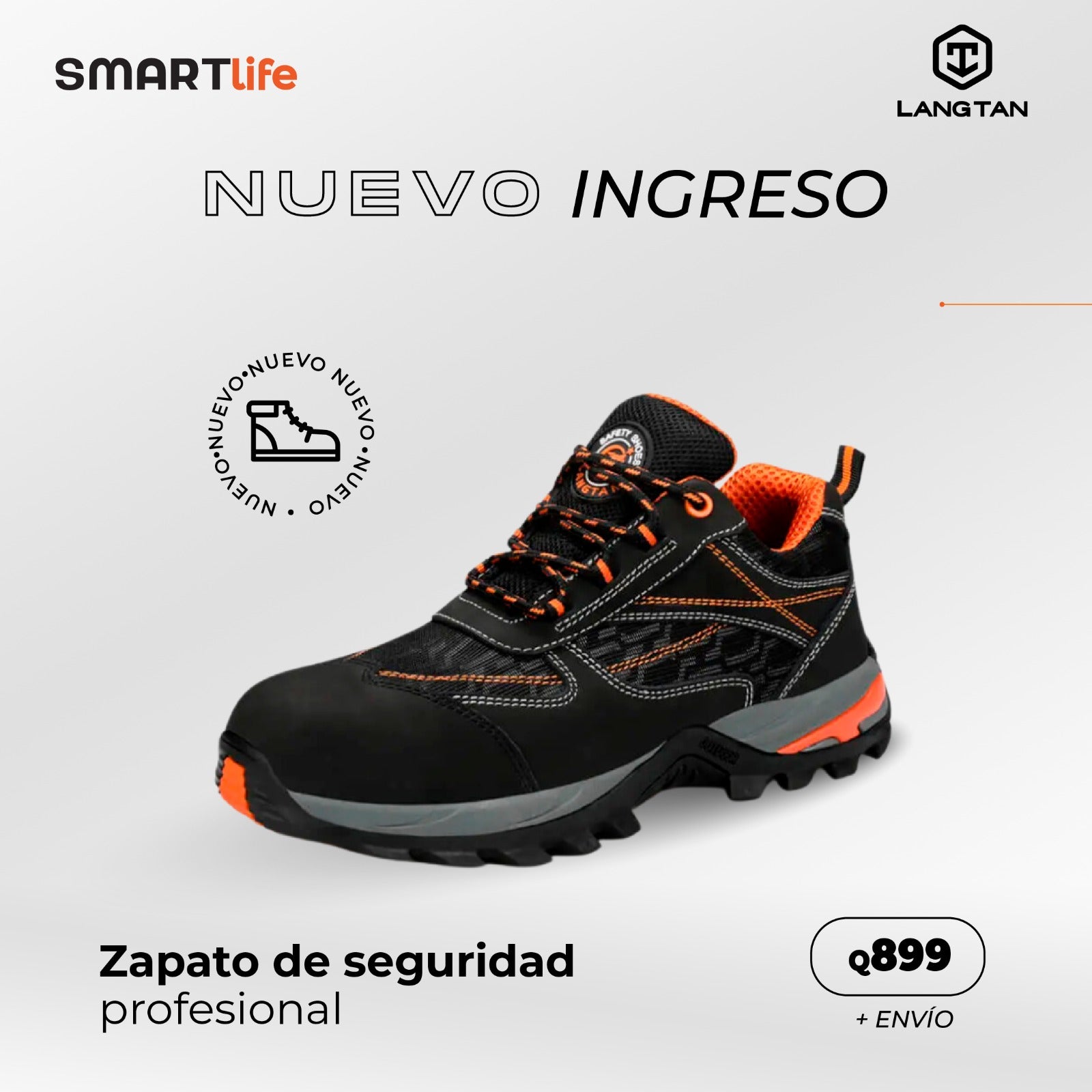 Zapato de seguridad Profesional LANGTAN