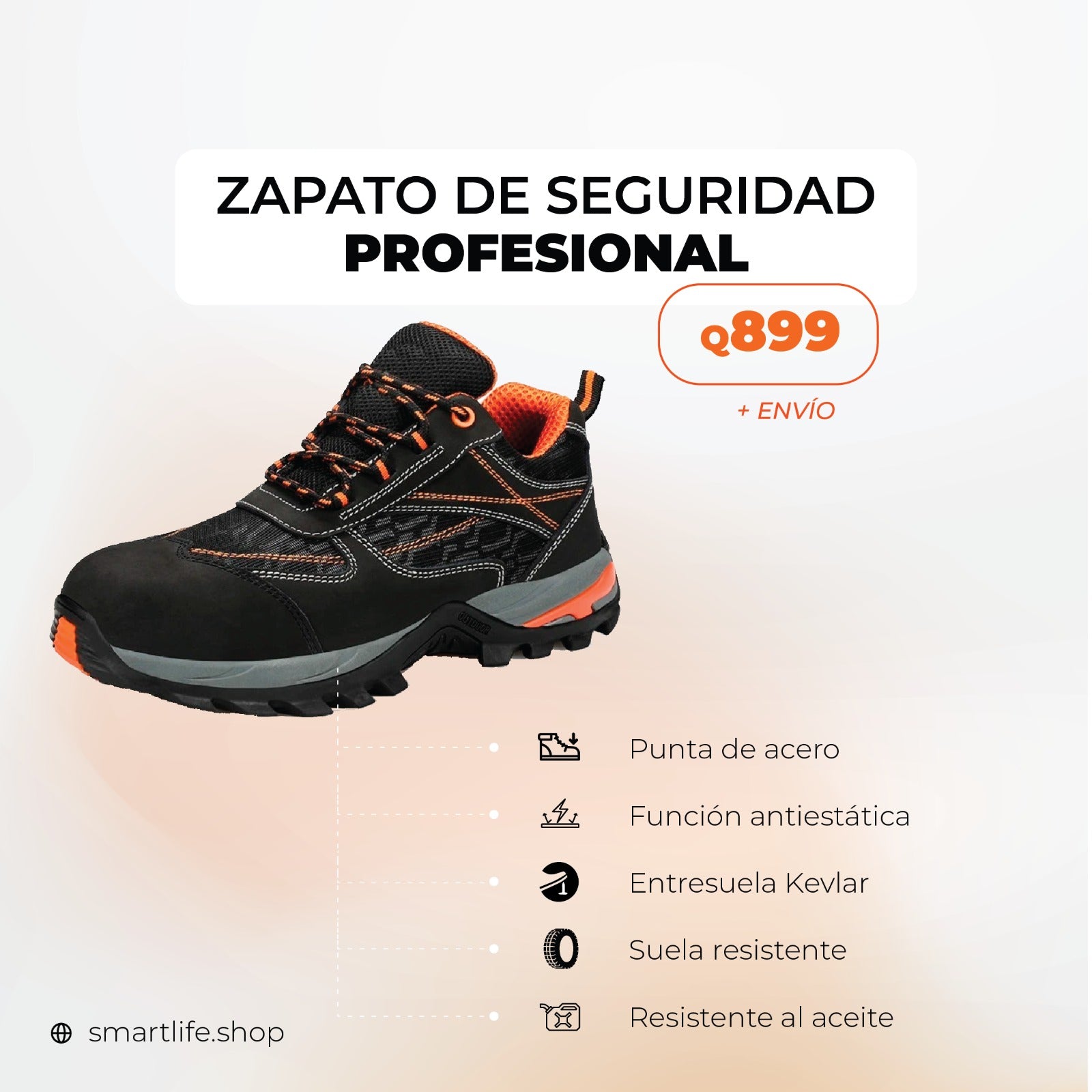 Zapato de seguridad Profesional LANGTAN