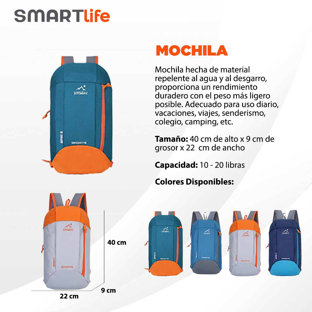 Mochila pequeña