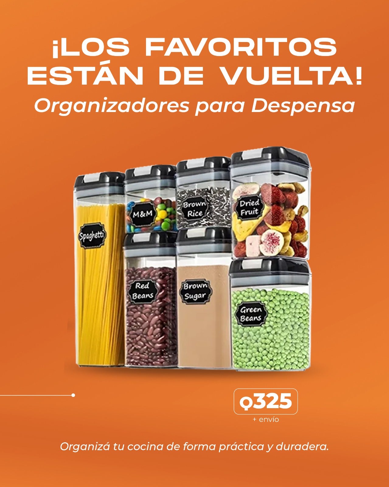 Organizadores para Despensa