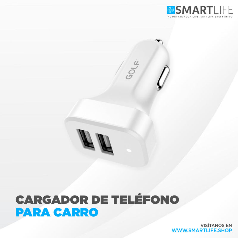 Cargador de teléfono para carro - SmartLife Guatemala