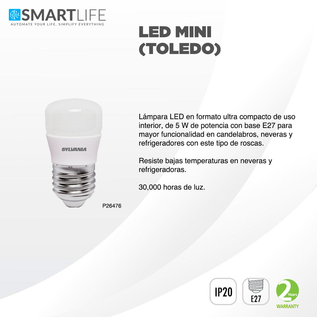 SYLVANIA LED TOLEDO MINI - SmartLife Guatemala