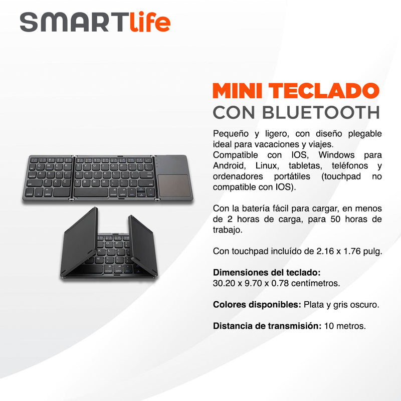 Mini Teclado con Bluetooth - SmartLife Guatemala