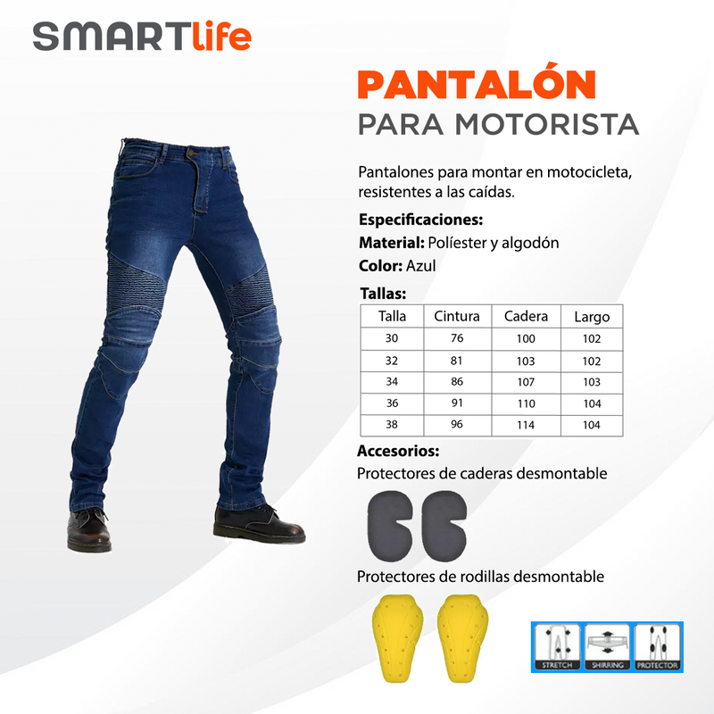 Pantalón para moto - SmartLife Guatemala
