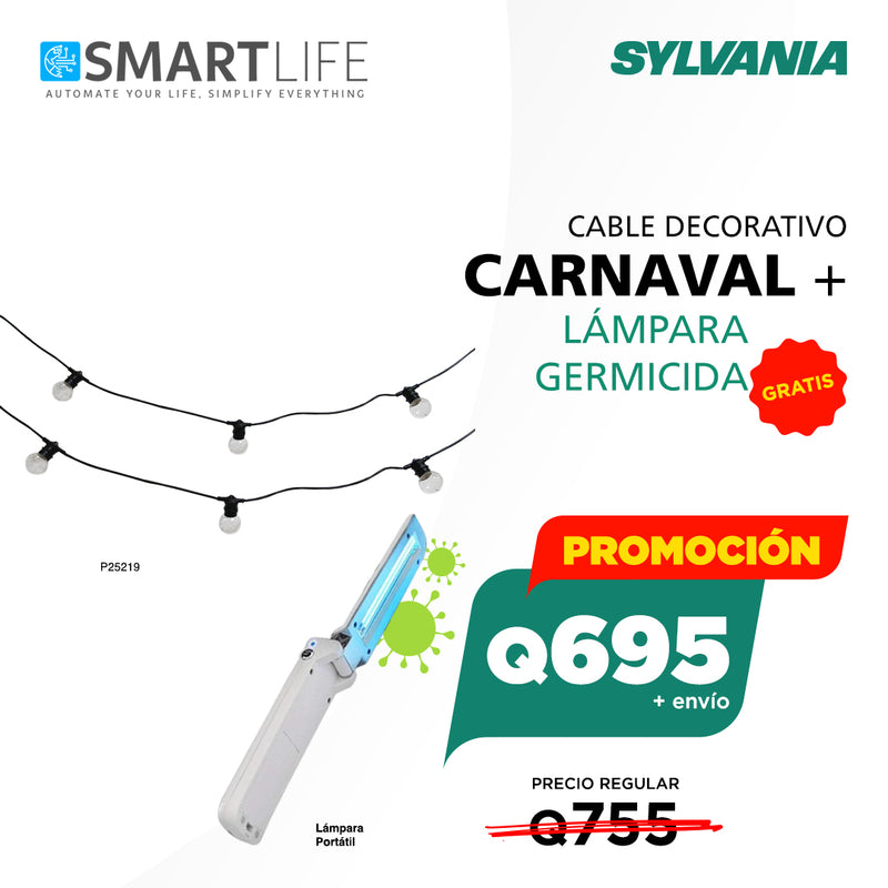 SYLVANIA CABLE DECORATIVO CARNAVAL - SmartLife Guatemala
