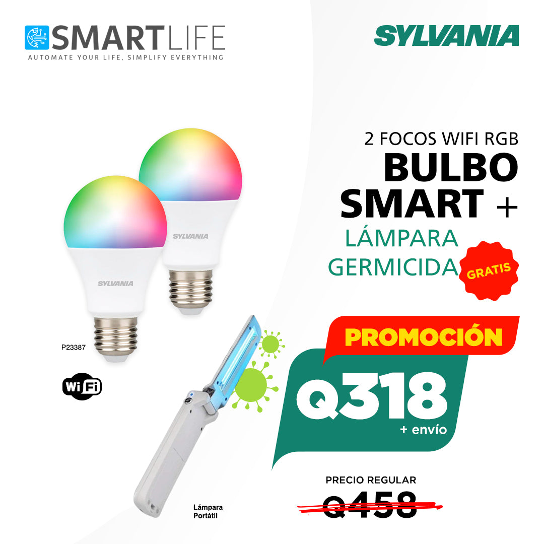 SYLVANIA LED TOLEDO SMART RGB - SmartLife Guatemala