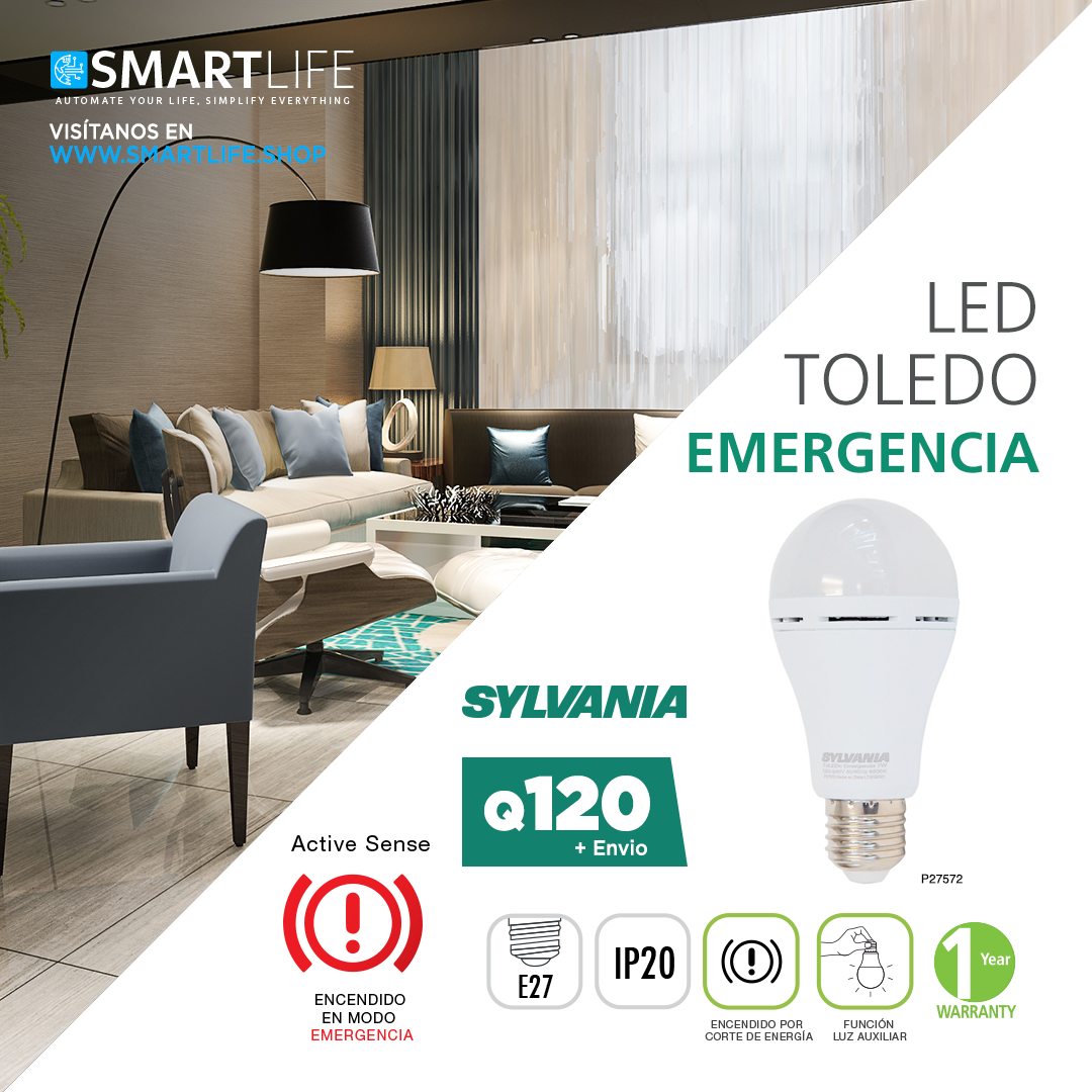 SYLVANIA LED TOLEDO DE EMERGENCIA - SmartLife Guatemala