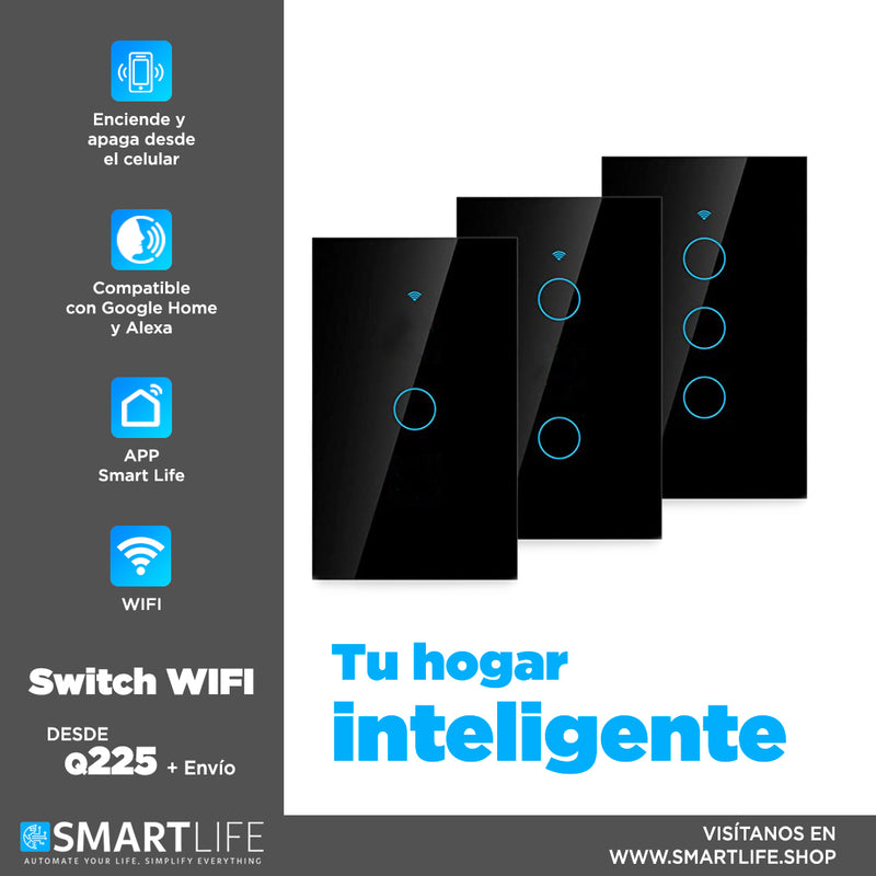 Interruptor Wifi - SmartLife Guatemala